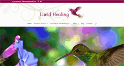 Desktop Screenshot of lucidhealing.co.uk